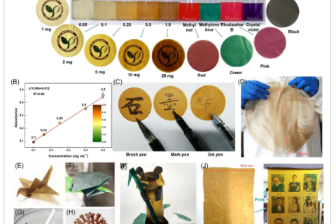 彩色氧化石墨紙和柔性N摻雜石墨紙的制備與表征，用于超級電容器和電容去離子