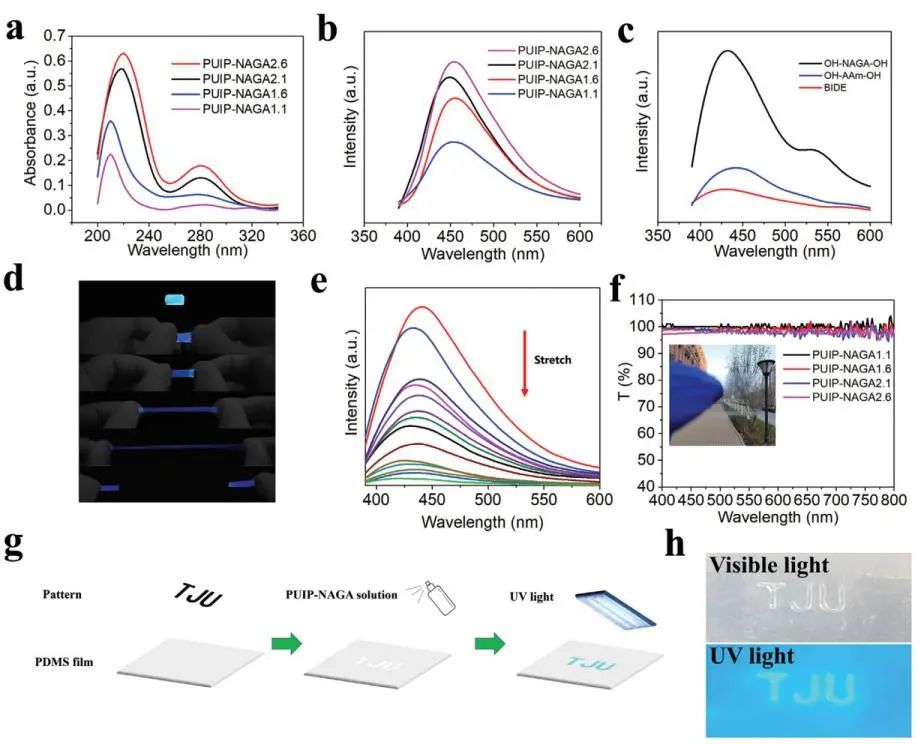 天津大學劉文廣教授、楊建海副教授團隊《AFM》：基于多重氫鍵擴鏈劑的自愈合聚氨酯：從超剛性彈性體到無溶劑型熱熔膠和AIE熒光涂層