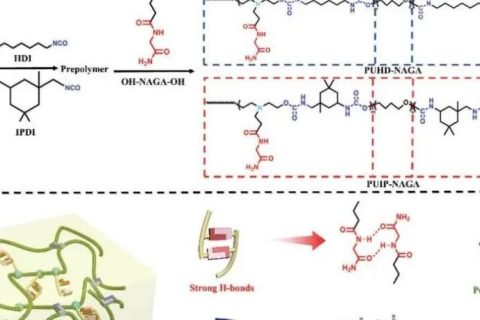 天津大學(xué)劉文廣教授、楊建海副教授團隊《AFM》：基于多重氫鍵擴鏈劑的自愈合聚氨酯：從超剛性彈性體到無溶劑型熱熔膠和AIE熒光涂層